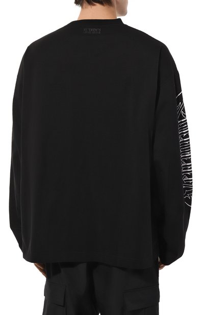 Хлопковый лонгслив VETEMENTS, арт. UA66LS620B, фото 4