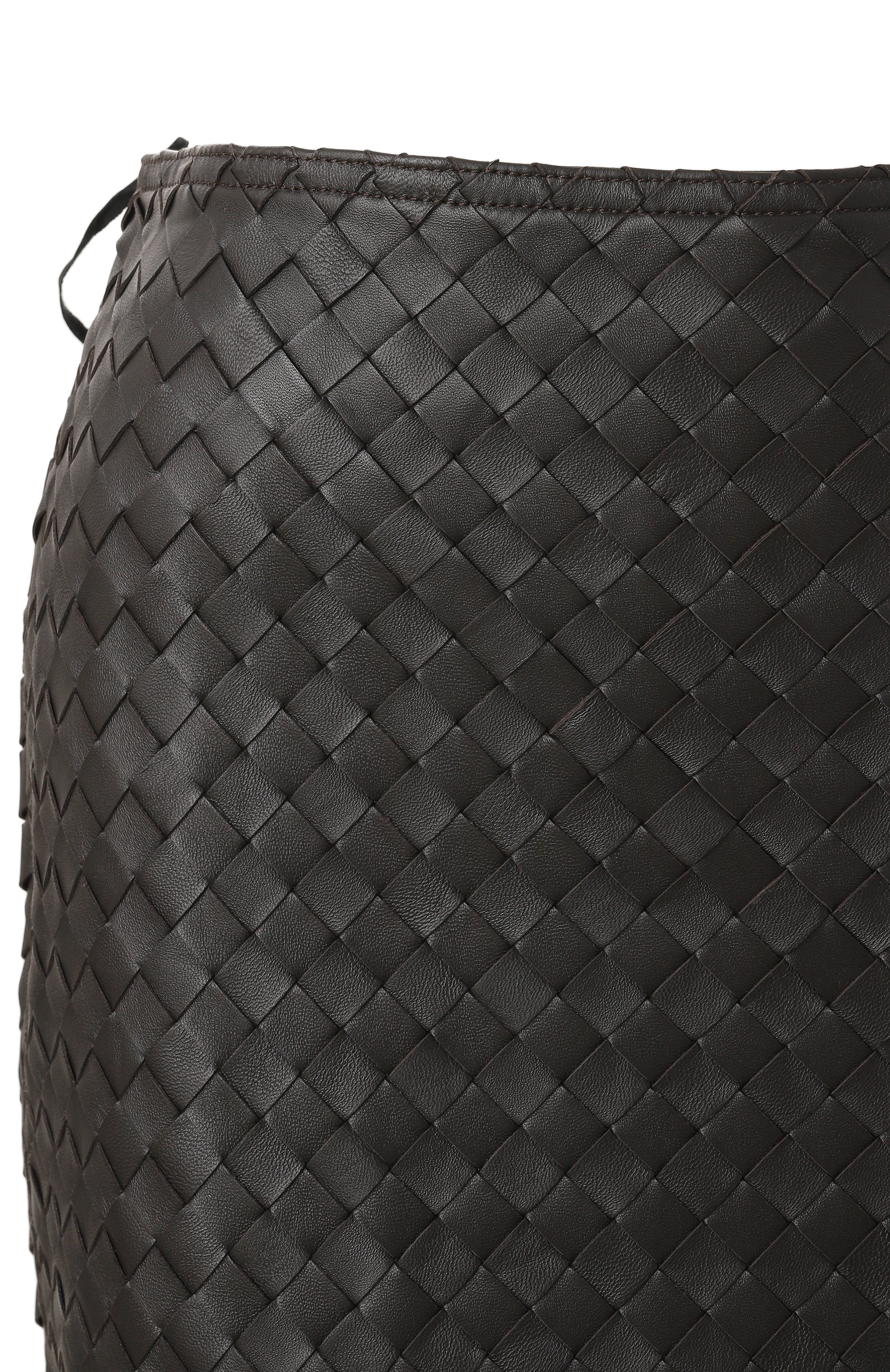 Кожаная юбка BOTTEGA VENETA, арт. 795891/V2JG0, фото 6