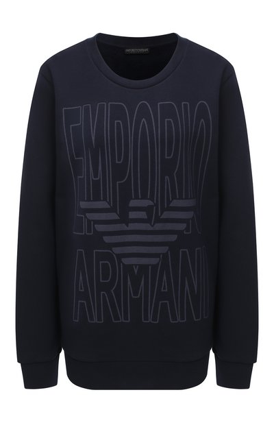 Женский хлопковый свитшот EMPORIO ARMANI, арт. 163964/0A265