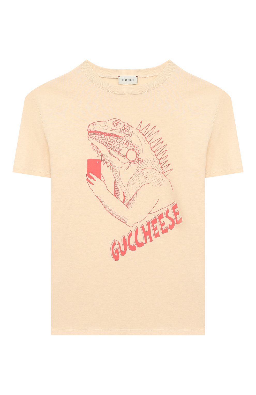 Хлопковая футболка GUCCI, арт. 575114/XJCP0, фото 1