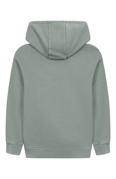 Хлопковое худи HUGO светло-зеленого цвета по цене 16800 руб., арт. G00448, фото 2 Хлопковое худи HUGO, арт. G00448, фото 2