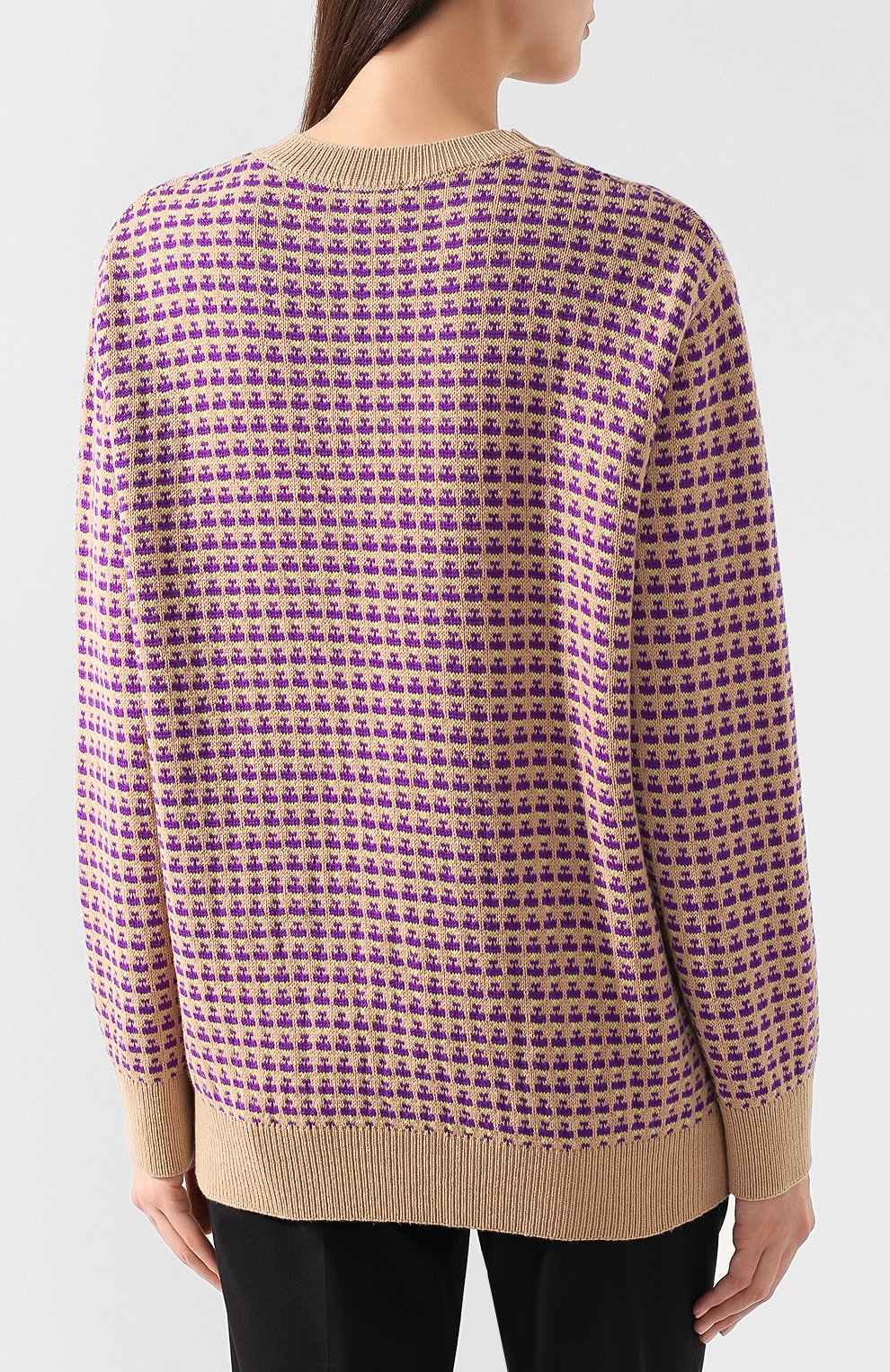 Пуловер из смеси кашемира и шерсти DRIES VAN NOTEN, арт. 191-11285-7714, фото 4