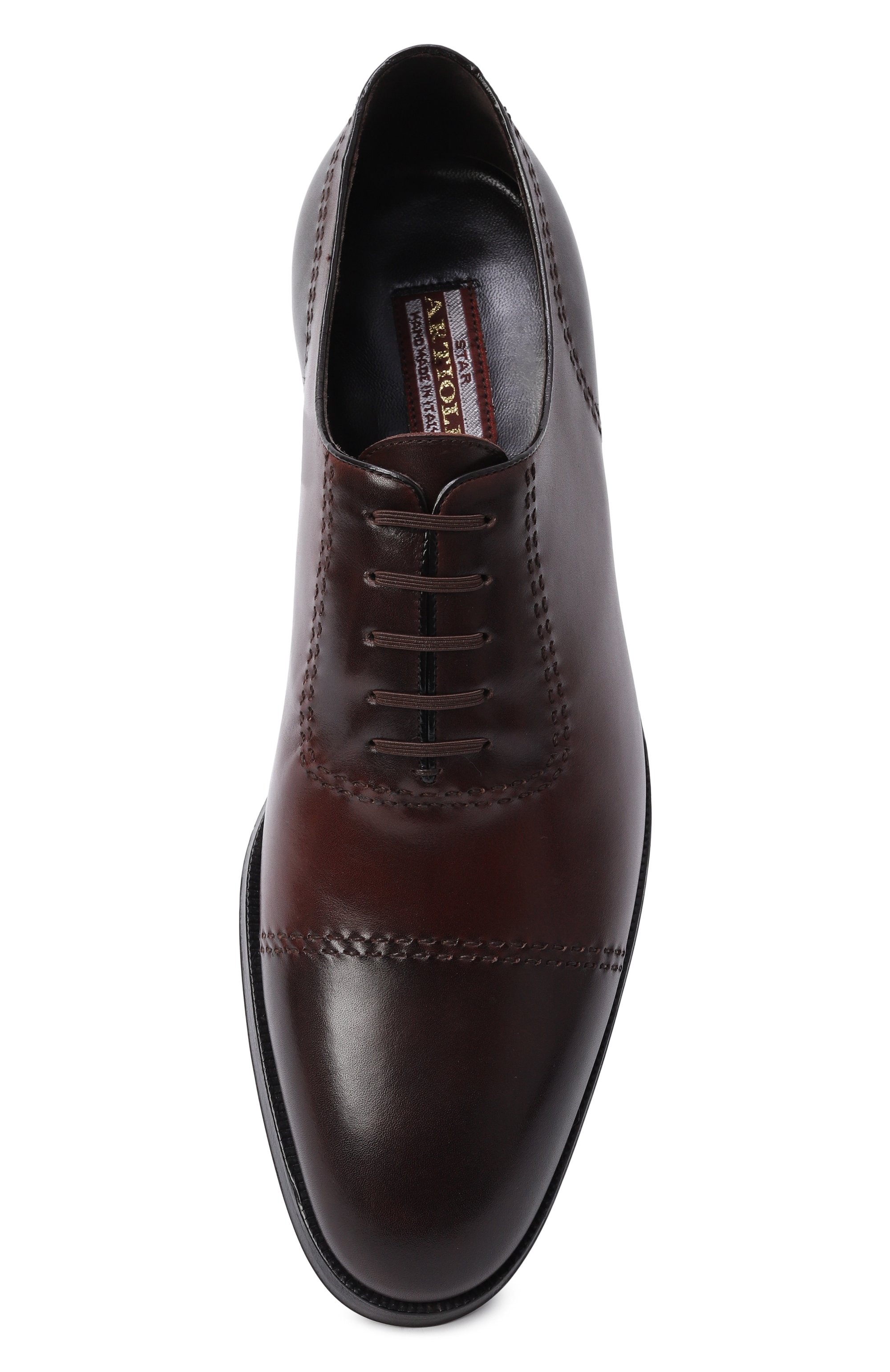 Кожаные оксфорды ARTIOLI, арт. 0G6T022/VT, фото 6