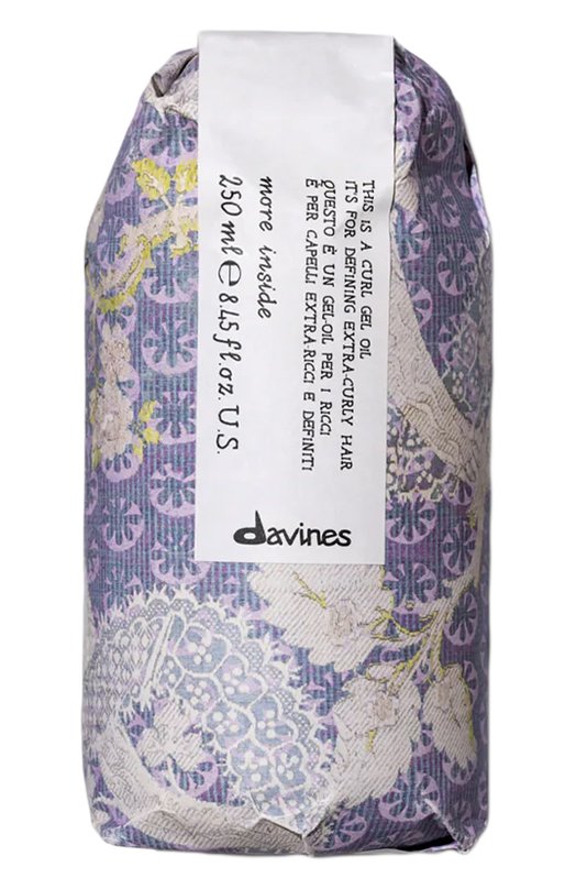 фото Гель-масло для мягкой фиксации локонов и кудрей (250ml) davines