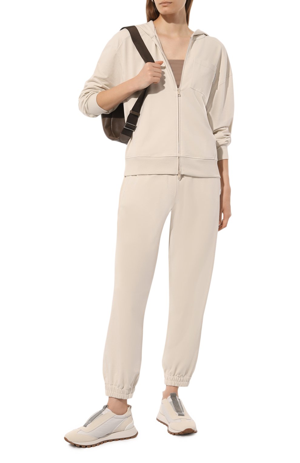 Хлопковые джоггеры BRUNELLO CUCINELLI, арт. MP827HA799, фото 2