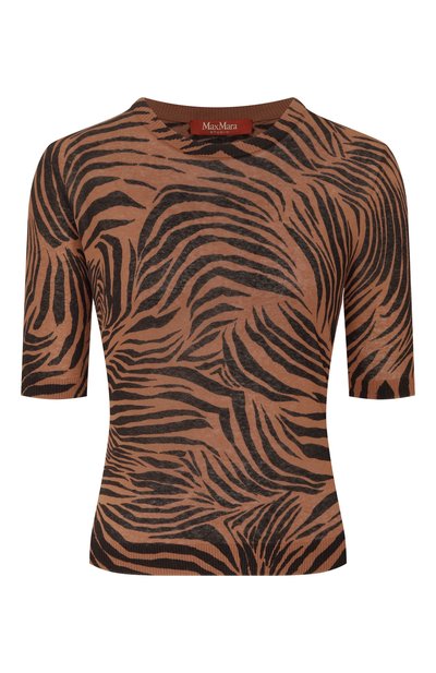 Женский хлопковый пуловер MAX MARA STUDIO, арт. MSTAG0