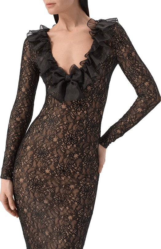 Платье Alessandra Rich FABX4268/P1553 Чёрный  FABX4268/P1553 Фото 4