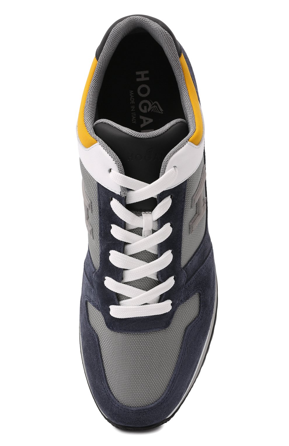 Комбинированные кроссовки HOGAN, арт. HXM3210Y860QYC, фото 6