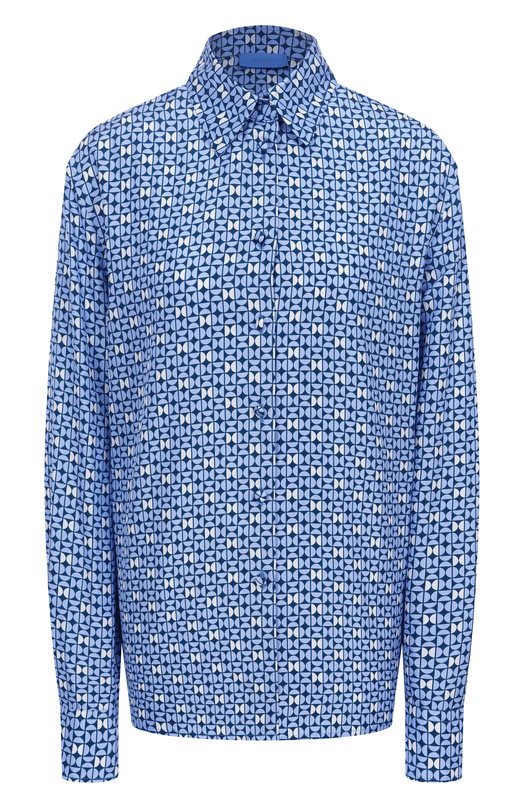 Шелковая рубашка MVST M25.1MW.B006/D10080 Голубой M25.1MW.B006/D10080