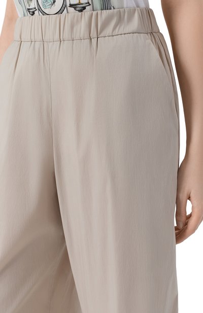 Хлопковые брюки MAX MARA, арт. BCHPECE 261613101, фото 5