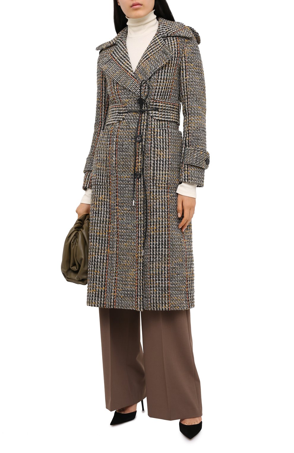 Шерстяное пальто VICTORIA BECKHAM, арт. 1320WCT001676A, фото 2