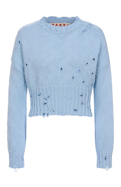 Женский хлопковый свитер MARNI, арт. GCMD0604A0/UFC658