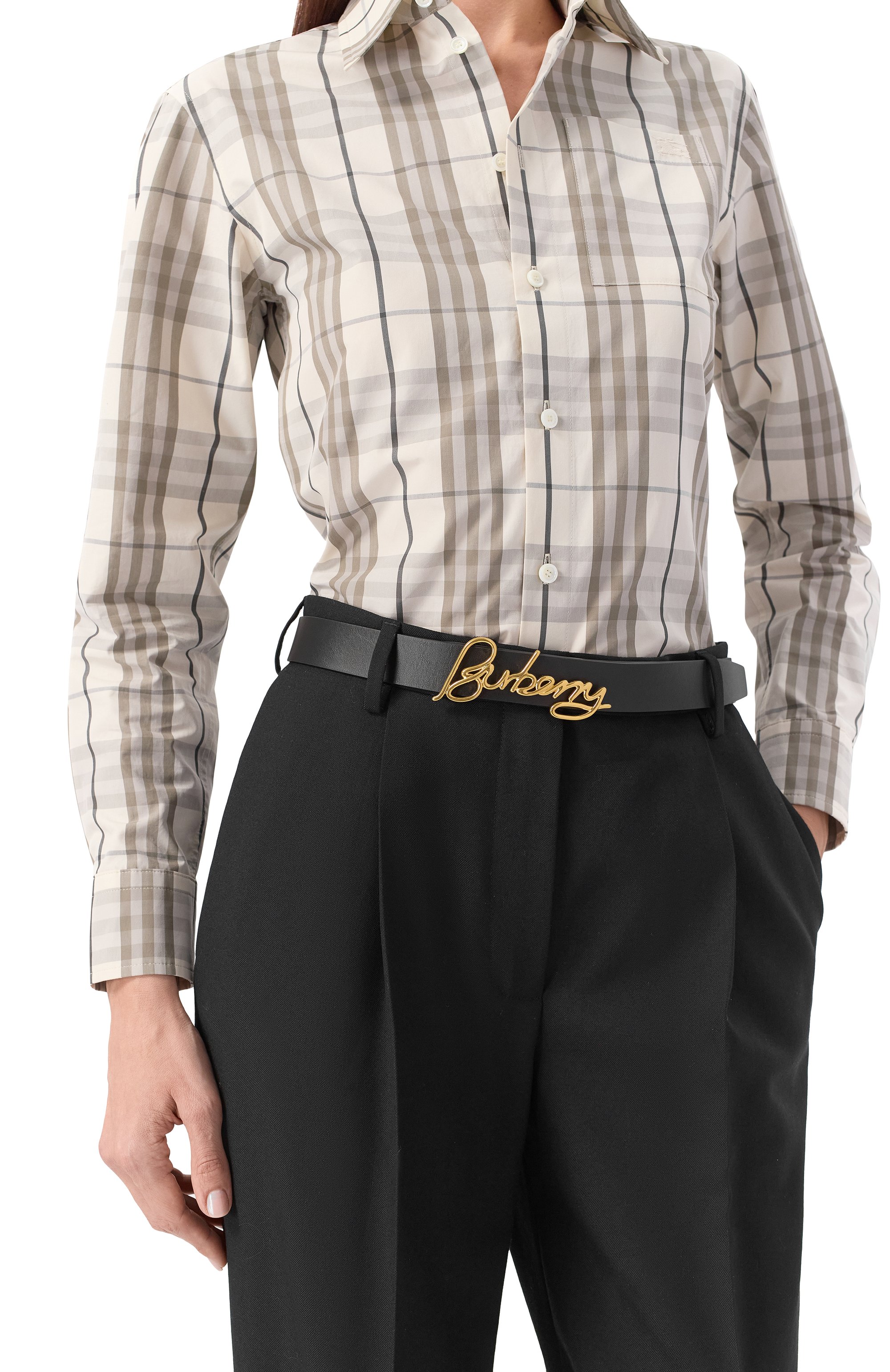 Двусторонний ремень BURBERRY, арт. 8104929, фото 2