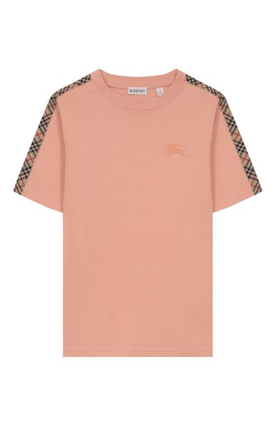 Хлопковая футболка BURBERRY, арт. 8108050