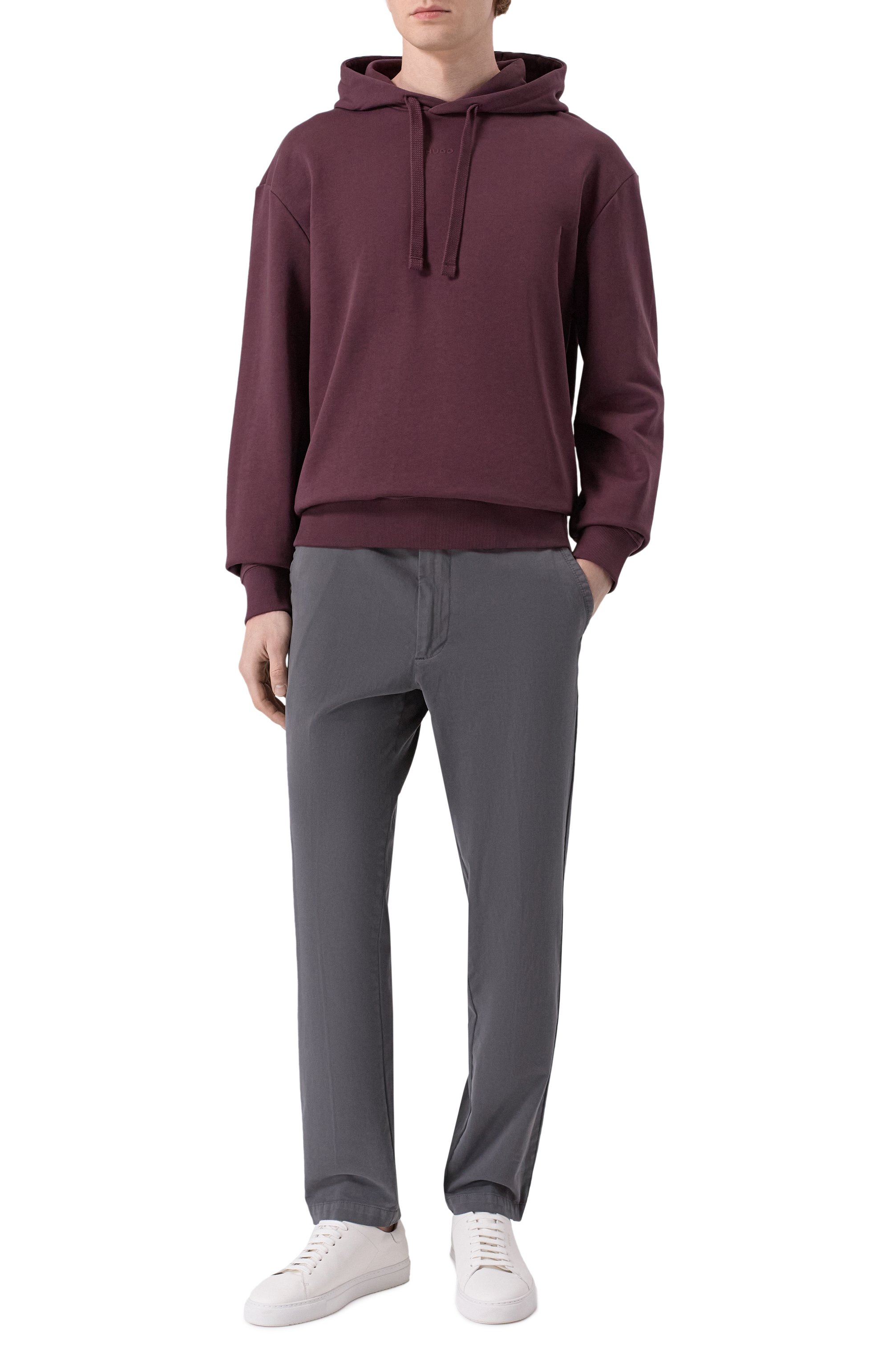 Хлопковое худи HUGO, арт. 50486478, фото 2
