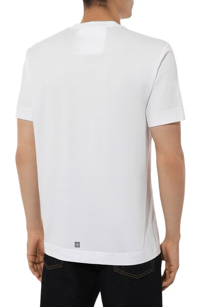Хлопковая футболка GIVENCHY, арт. BM716G/3YAC, фото 4