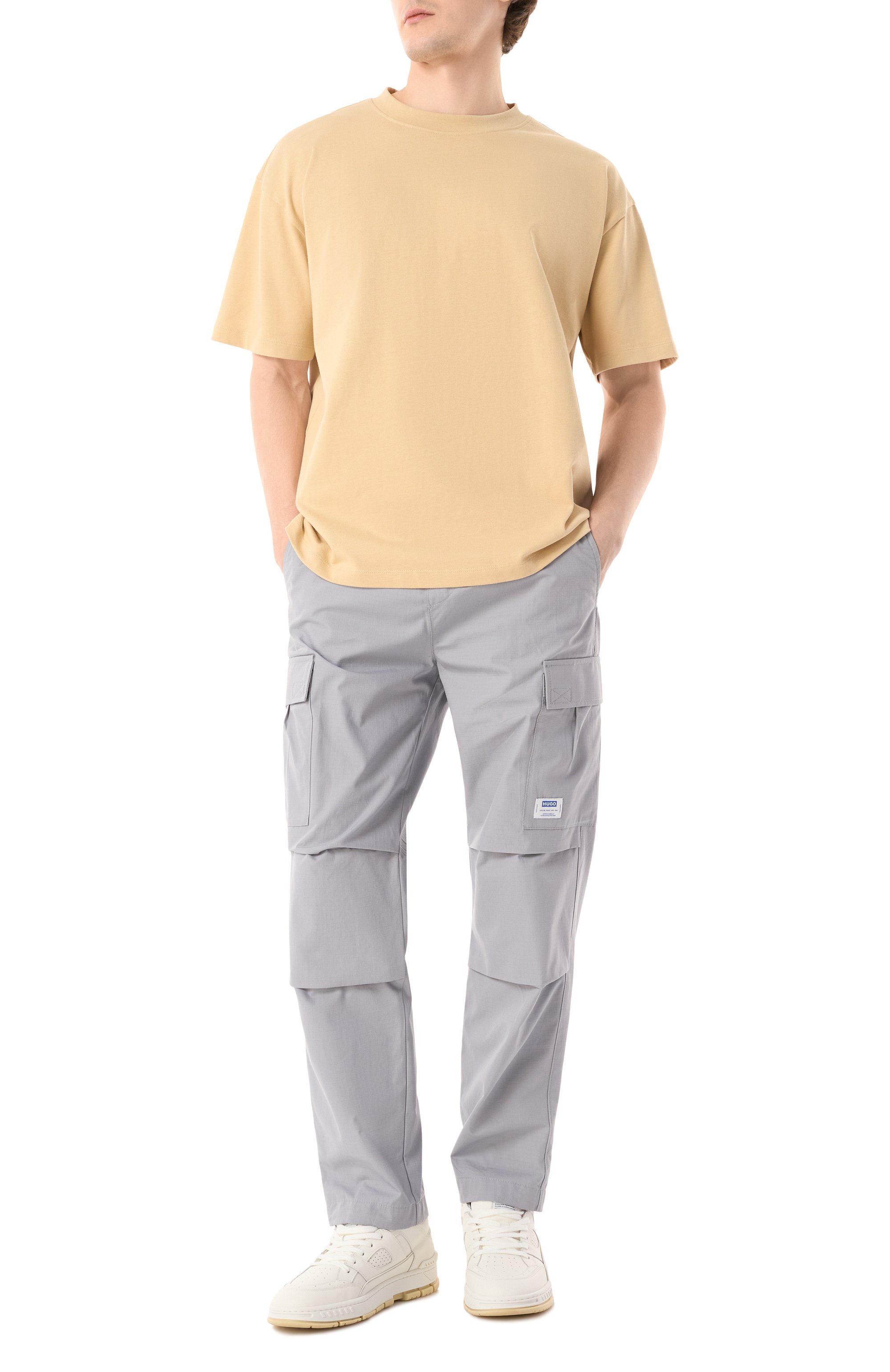 Хлопковые брюки-карго HUGO BLUE, арт. 50517923, фото 2