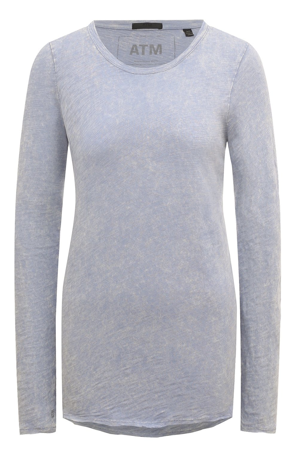 Хлопковый лонгслив ATM ANTHONY THOMAS MELILLO, арт. AW1047-FK99, фото 1