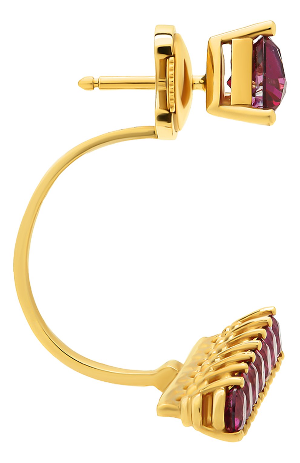 Серьга DELFINA DELETTREZ, арт. GLV5001.F, фото 3