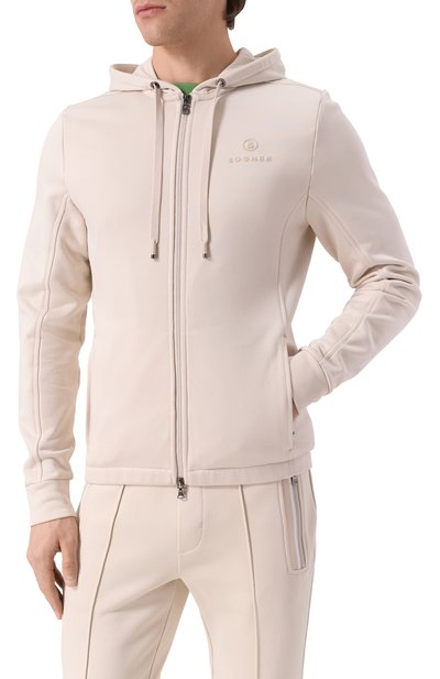 Толстовка BOGNER кремового цвета по цене 47300 руб., арт. 82089619, фото 3 Толстовка BOGNER, арт. 82089619, фото 3