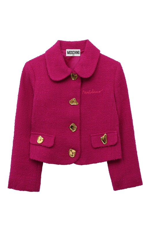 

Шерстяной жакет Moschino, Розовый