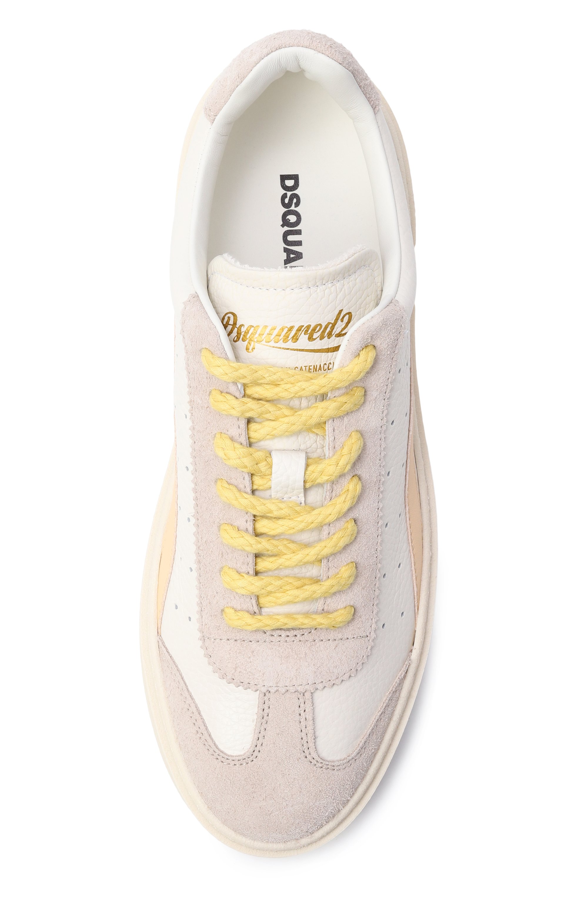 Кожаные кеды rider DSQUARED2, арт. SNW0301/25108722, фото 6