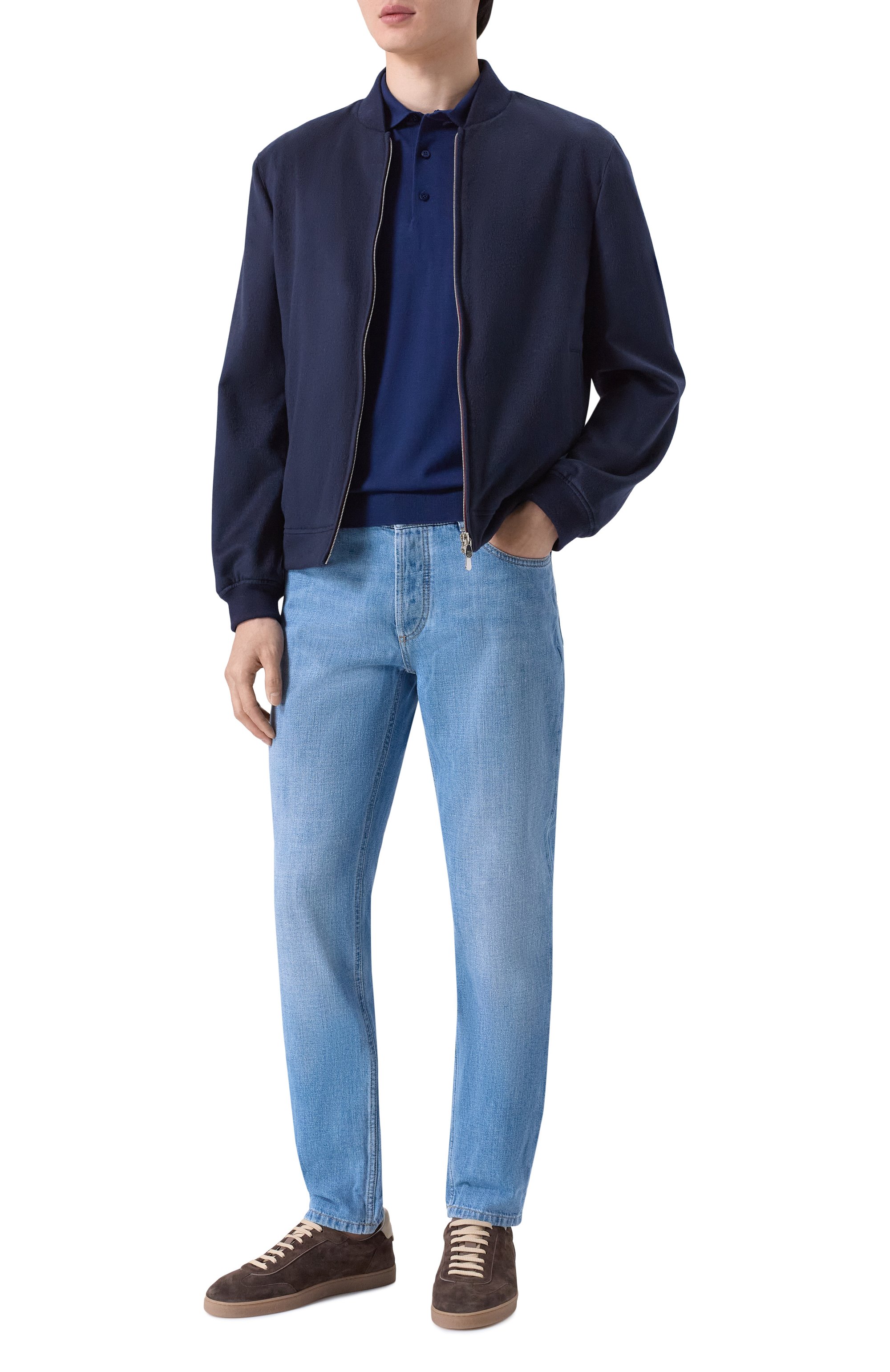 Джинсы traditional fit BRUNELLO CUCINELLI, арт. M0Z37D3210, фото 2