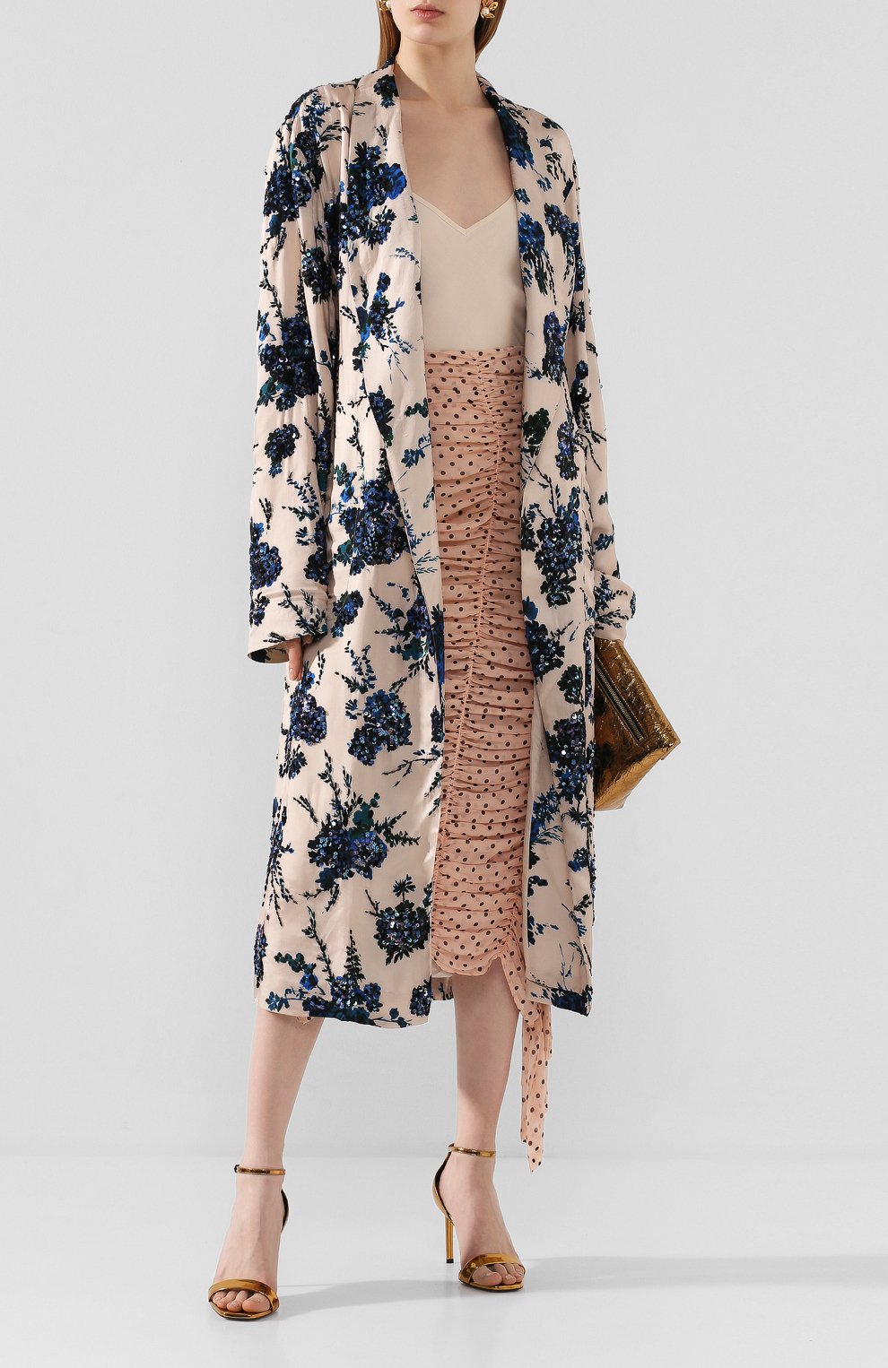 Пальто из вискозы DRIES VAN NOTEN, арт. 201-18626-9435, фото 2