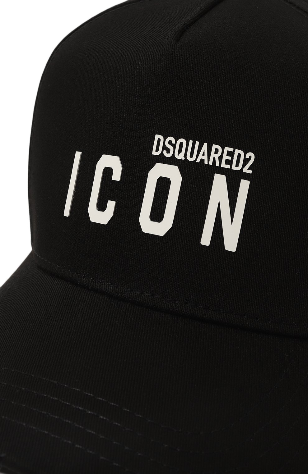 Хлопковая бейсболка icon DSQUARED2 черного цвета по цене 22800 руб., арт. BCM0413/05C00001, фото 4 Хлопковая бейсболка icon DSQUARED2, арт. BCM0413/05C00001, фото 4