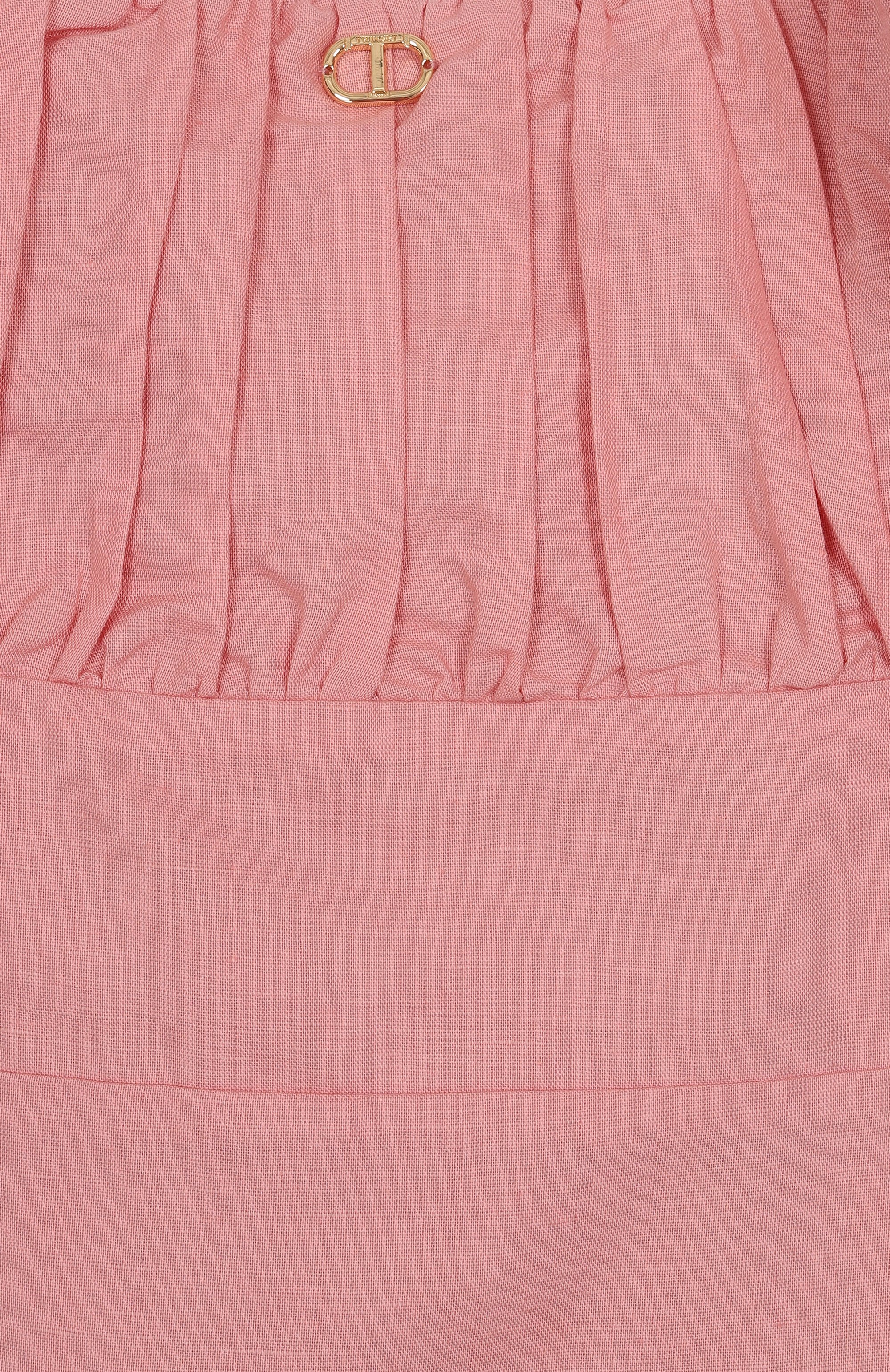 Платье изо льна и хлопка TWINSET, арт. 251GJ2406, фото 3