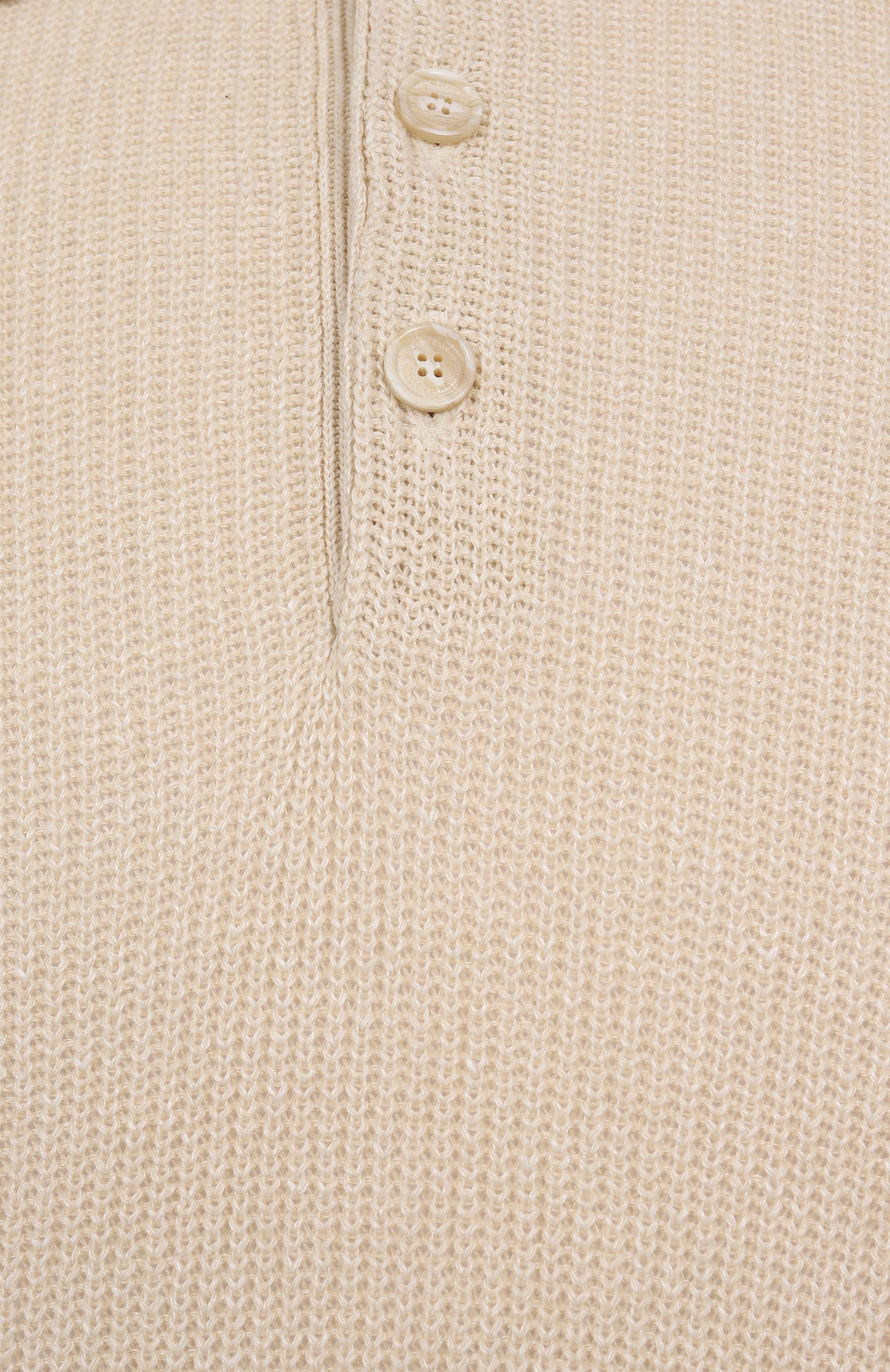 Поло изо льна и хлопка BRUNELLO CUCINELLI, арт. M2L707715, фото 6