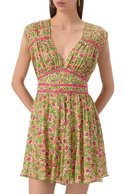 Платье из вискозы POUPETTE ST BARTH, арт. WCIR25NBHNP, фото 3