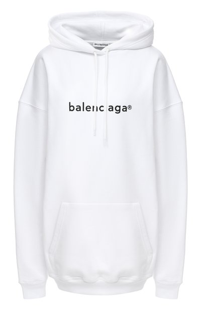 Женский хлопковое худи BALENCIAGA, арт. 578135/TIV55