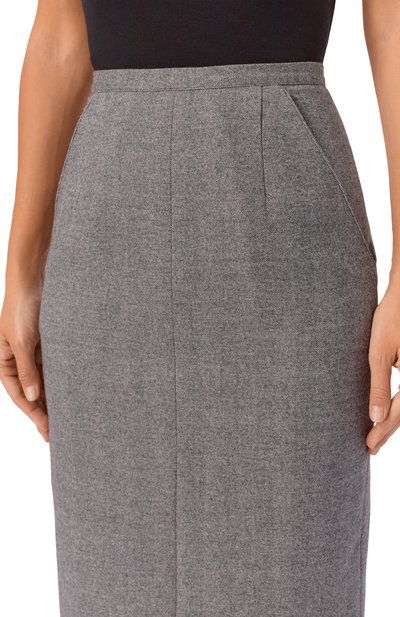 Шерстяная юбка KITON, арт. D60208K0561G01, фото 5