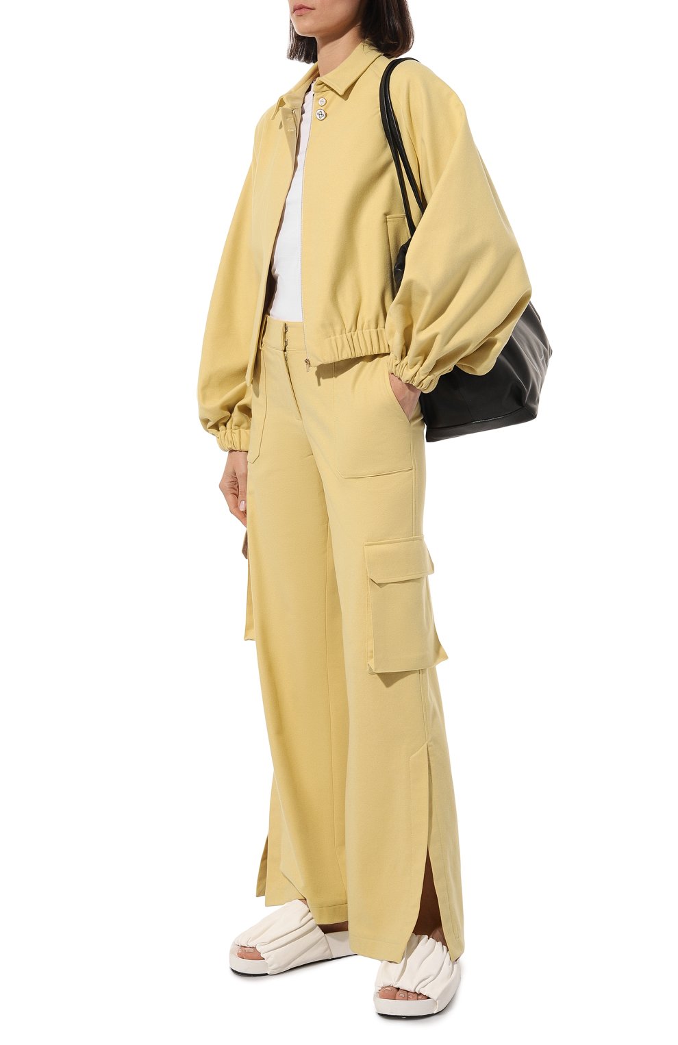 Бомбер из шерсти и кашемира AND THE BRAND, арт. C002-2004-801-W24, фото 2