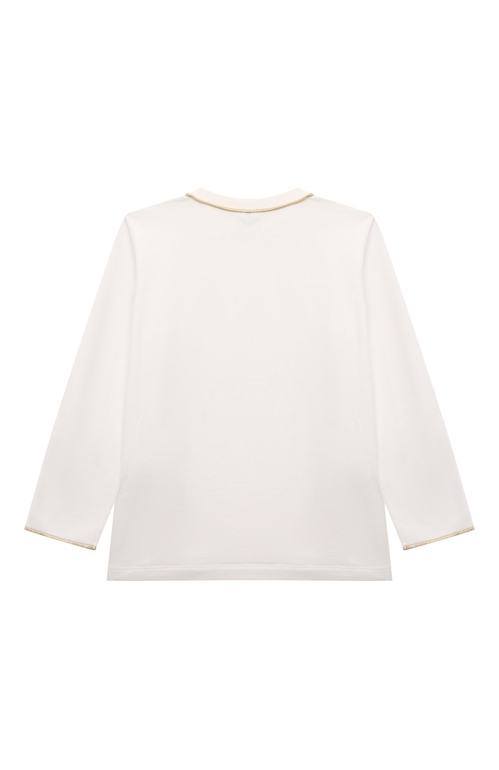 Хлопковый лонгслив IL GUFO, арт. A24TA361MF003/5A-8A, фото 2