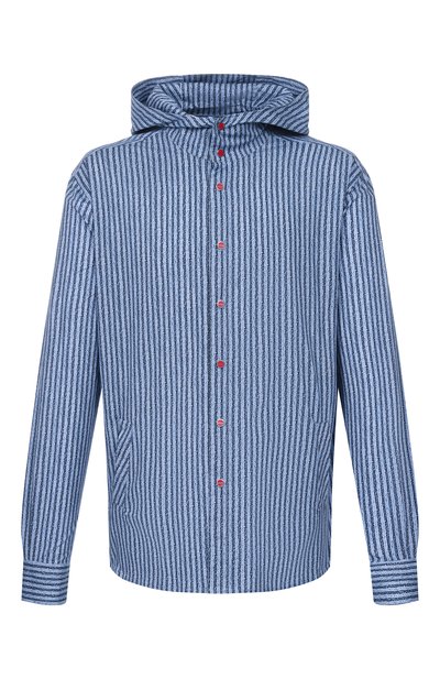 Мужская хлопковая рубашка KITON, арт. UMCMARH0912901_46-50