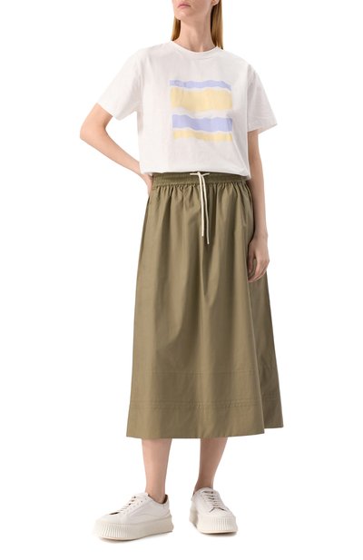 Хлопковая юбка A.P.C., арт. C0HGC-F06442, фото 2