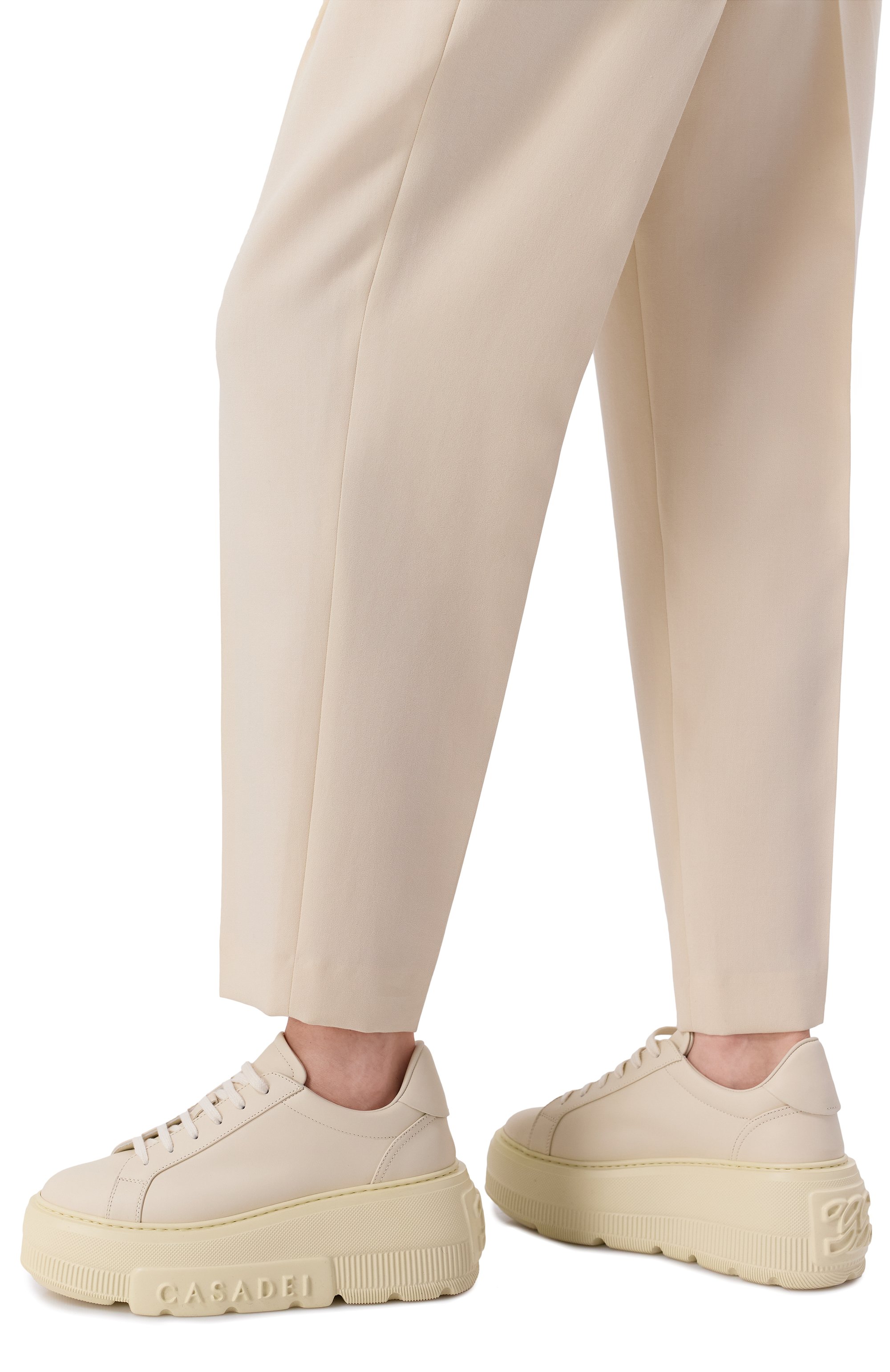 Кожаные кеды nexus CASADEI, арт. 2X894U0701/SALEN, фото 2