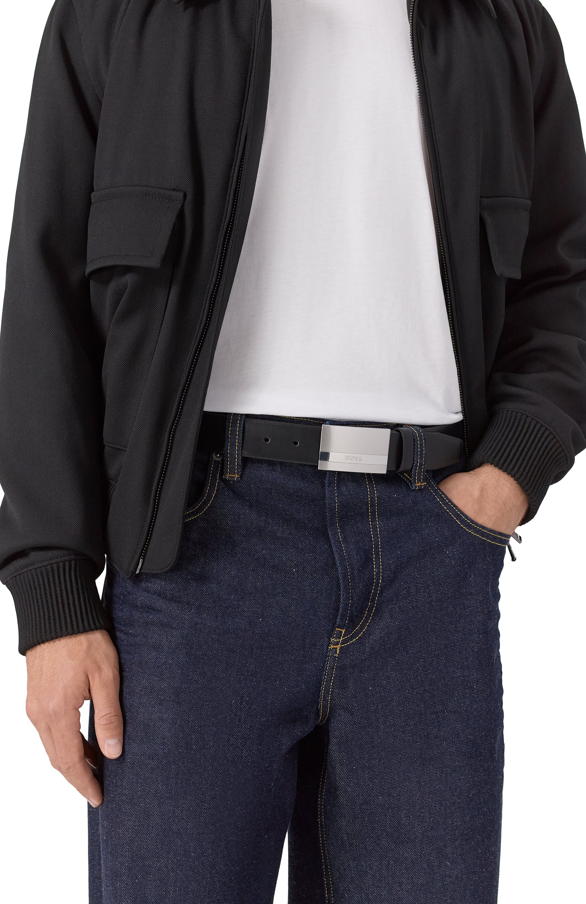 Кожаный ремень BOSS, арт. 50480955, фото 2