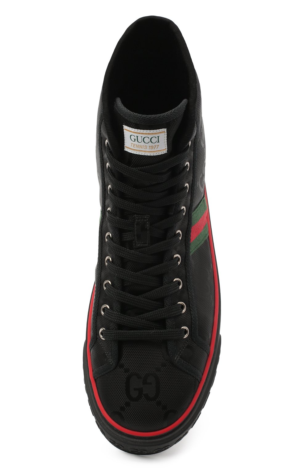 Текстильные кеды gucci tennis 1977 GUCCI, арт. 628717/H9H80, фото 5