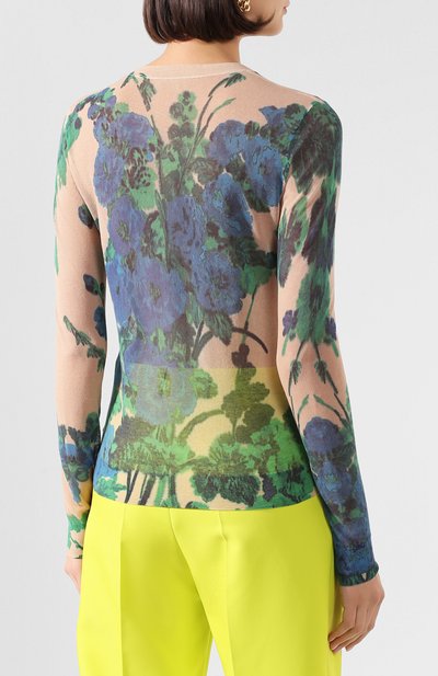 Хлопковый пуловер DRIES VAN NOTEN, арт. 201-11200-9710, фото 4