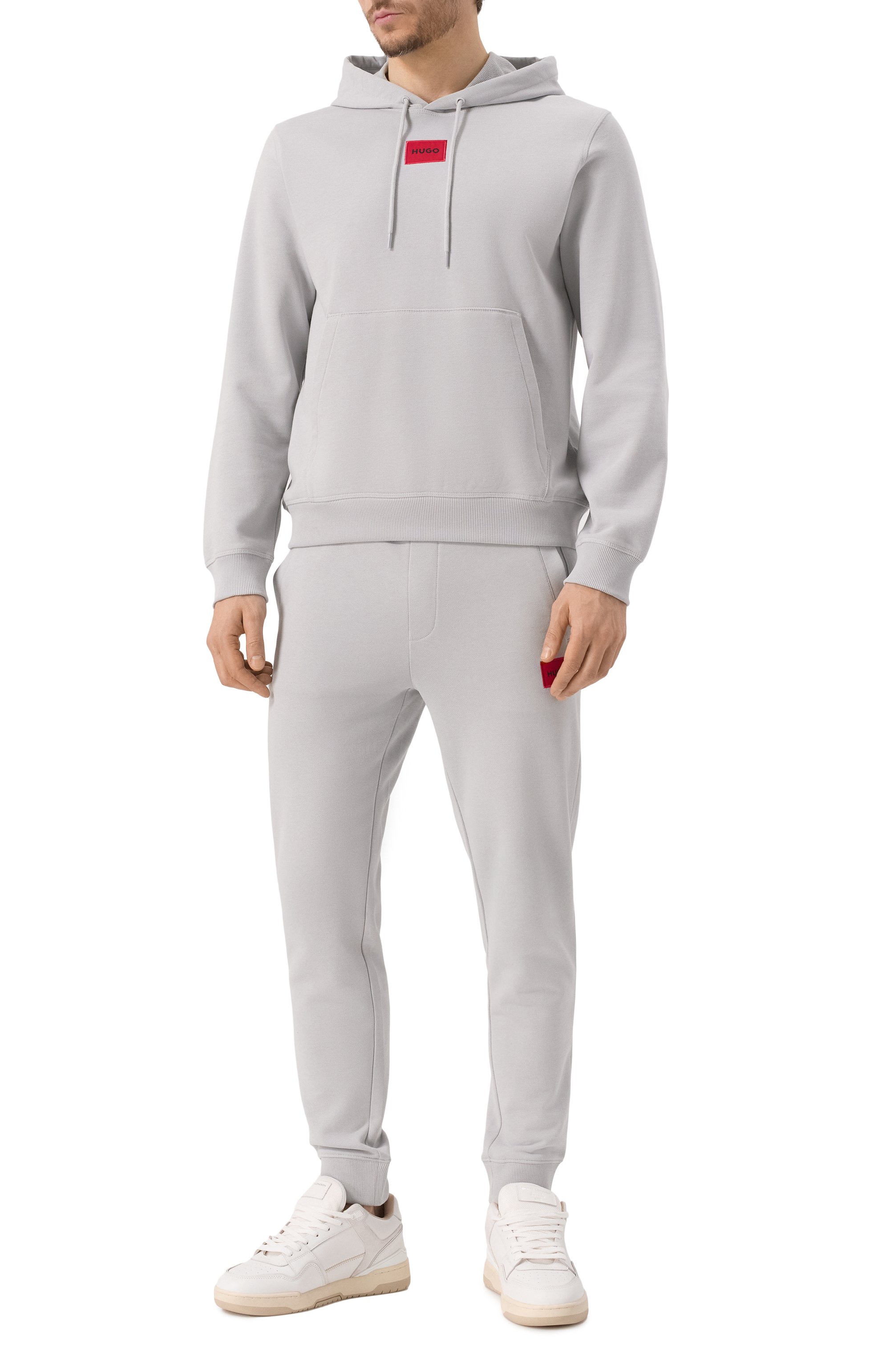 Хлопковое худи HUGO, арт. 50458700, фото 2