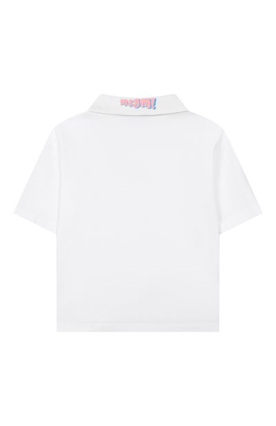 Хлопковое поло MSGM KIDS, арт. S6MSJGP0127