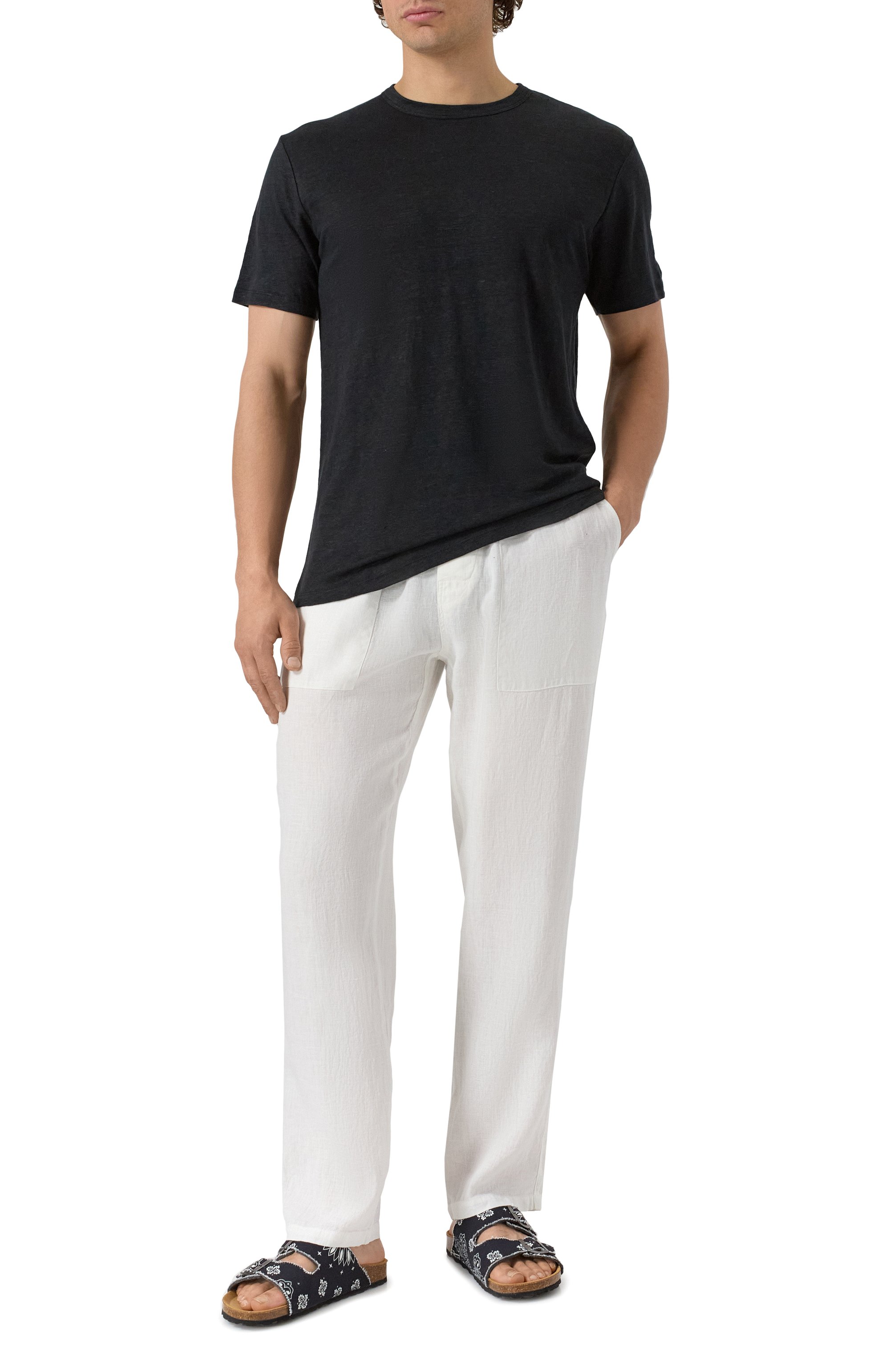 Льняная футболка MC2 SAINT BARTH, арт. STBM ECSTASEA/00022H, фото 2