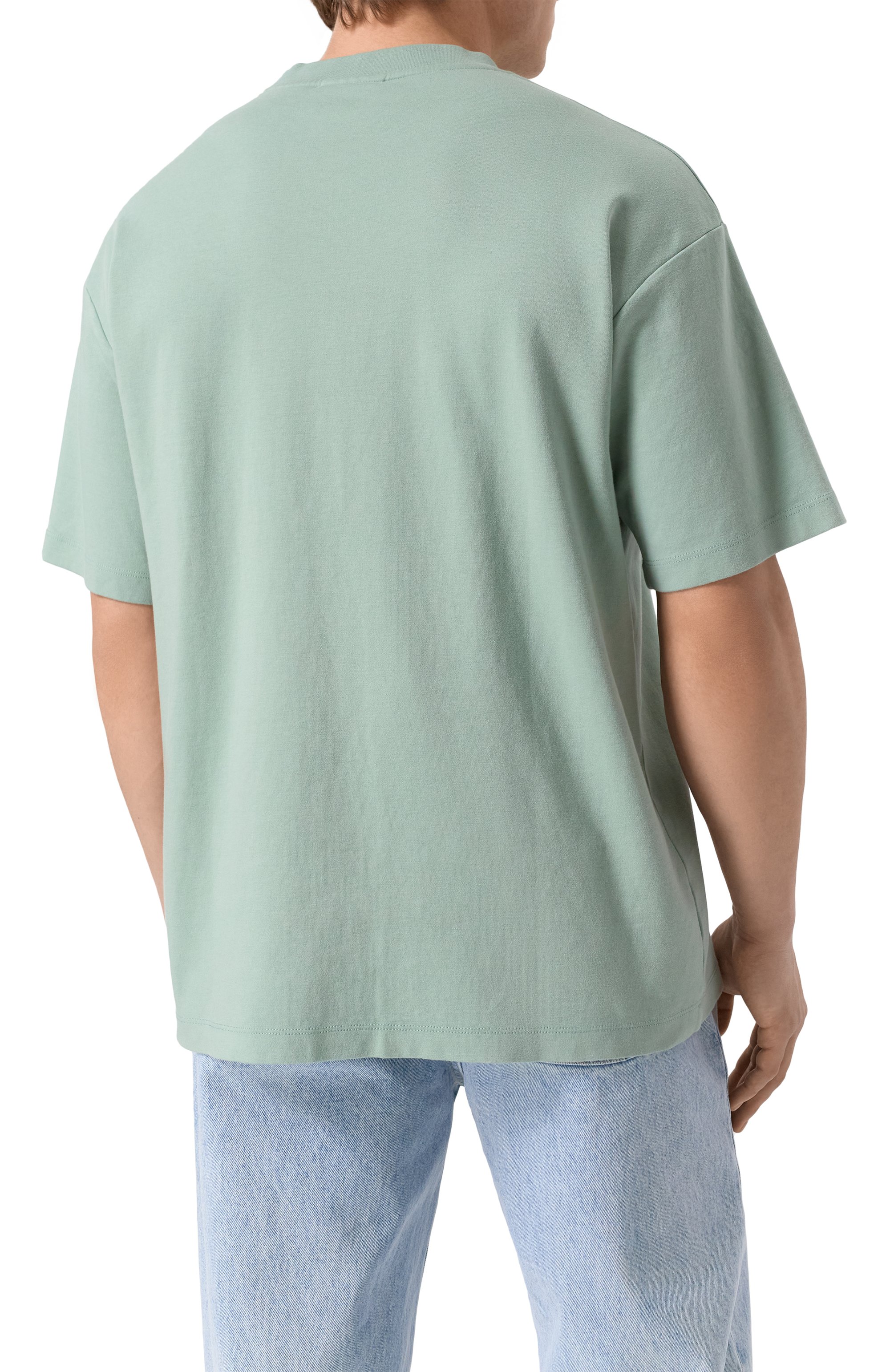 Хлопковая футболка DROLE DE MONSIEUR, арт. E-TS202-C0002-WG, фото 5