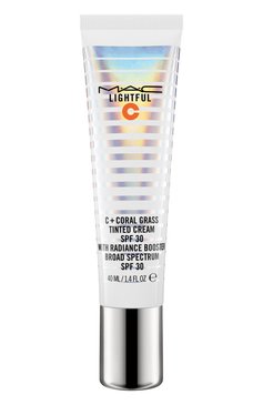 Увлажняющий тональный крем с эффектом сияния  lightful c + coral grass spf 30, оттенок light (40ml) MAC  цвета, арт. S5JP-02 | Фото 1 (Региональные ограничения белый список (Axapta Mercury): Не проставлено; SPF фильтр: Средний (25-30); Финишное покрытие: Сияющий)