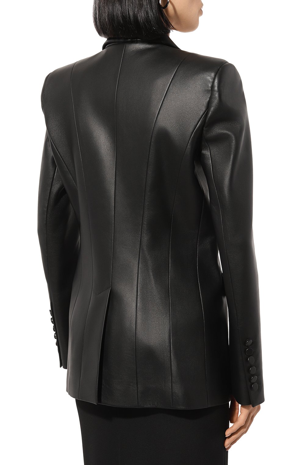 Кожаный жакет NINA RICCI, арт. 24AUVE018LB0072, фото 4