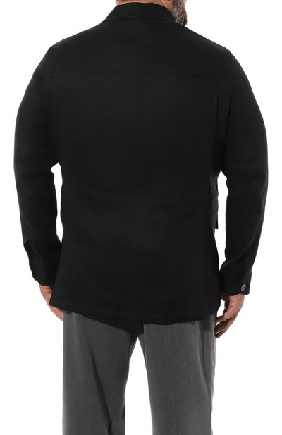 Куртка изо льна и хлопка BRIONI, арт. SFPJ0L/P1101, фото 4