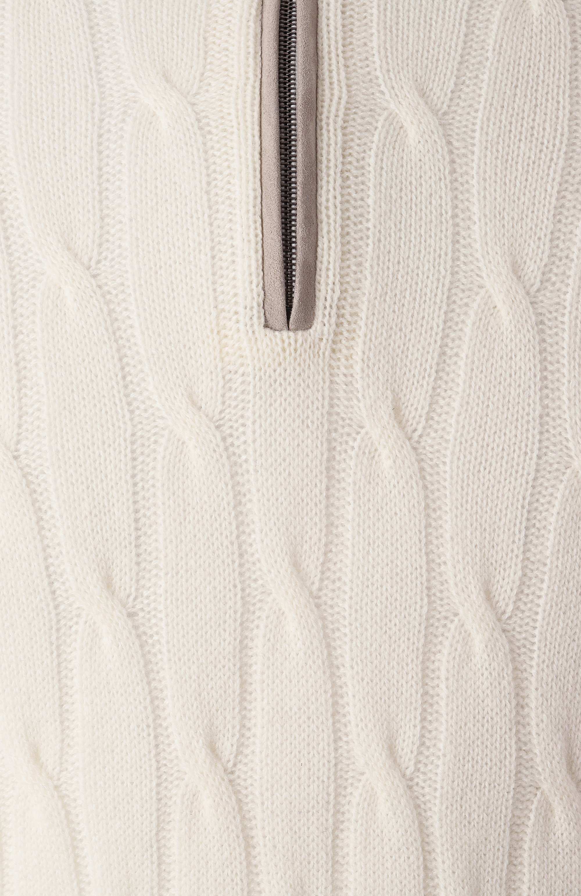 Кашемировый джемпер ZILLI белого цвета по цене 169500 руб., арт. KZMN01M0320VPLA00, фото 6 Кашемировый джемпер ZILLI, арт. KZMN01M0320VPLA00, фото 6